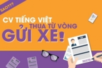 CV Tiếng Việt Thua Từ Vòng Gửi Xe